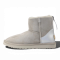 Ugg Mini Lacquer ZIP Light Grey