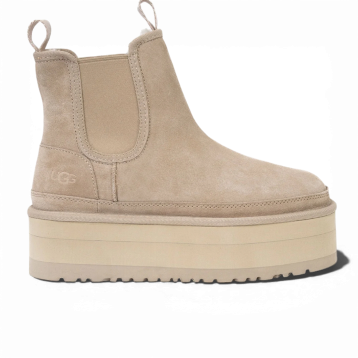UGG Neumel Chelsea Platform Beige