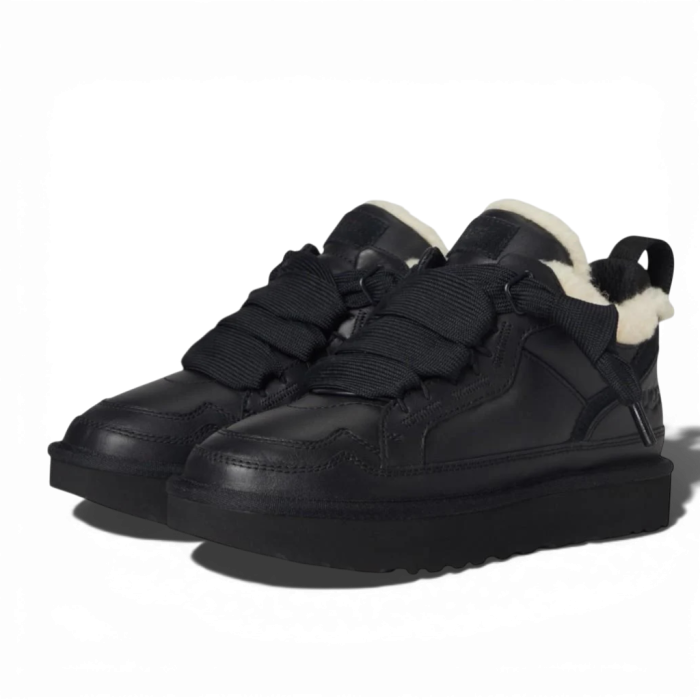 UGG Lowmel Sneaker Leather Black