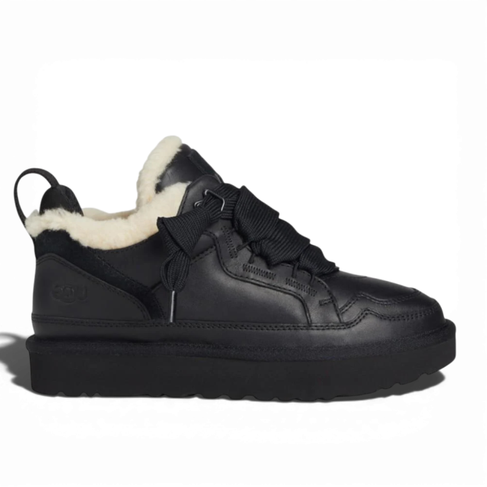 UGG Lowmel Sneaker Leather Black