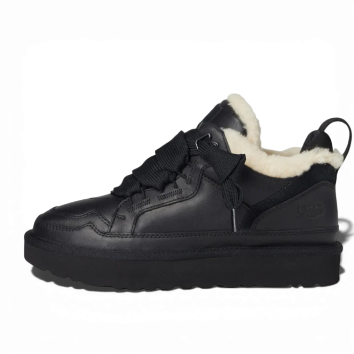 UGG Lowmel Sneaker Leather Black