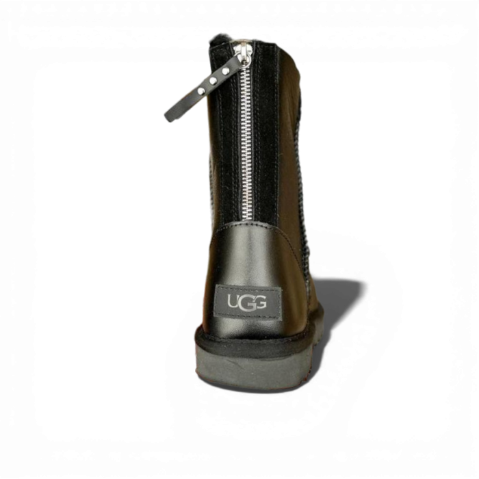 Ugg Short ZIP Black Leather