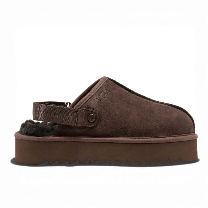 Ugg Lanah Clog Platform Choco