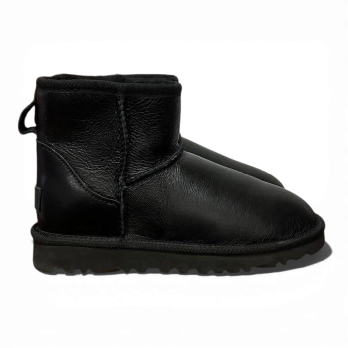 Ugg Classic Mini Black Leather