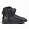 Ugg Mini ZIP Black Leather
