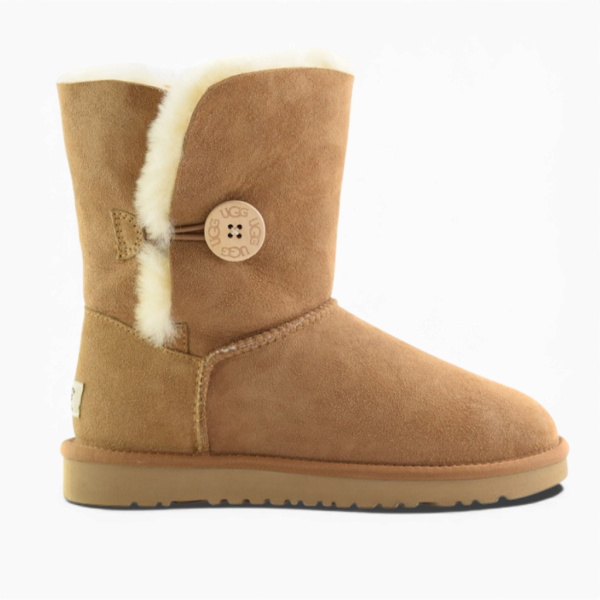 UGG Bailey Button Short Chestnut