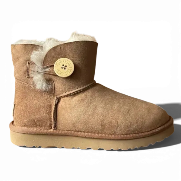 UGG Bailey Button Mini Chestnut
