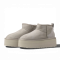 UGG Ultra Mini Platform Light Grey