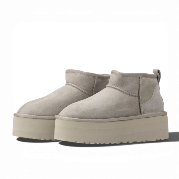 UGG Ultra Mini Platform Light Grey