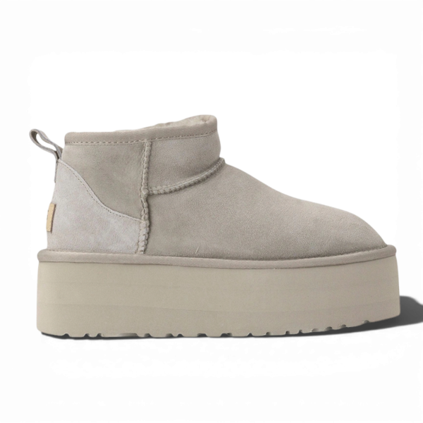 UGG Ultra Mini Platform Light Grey