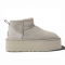 UGG Ultra Mini Platform Light Grey