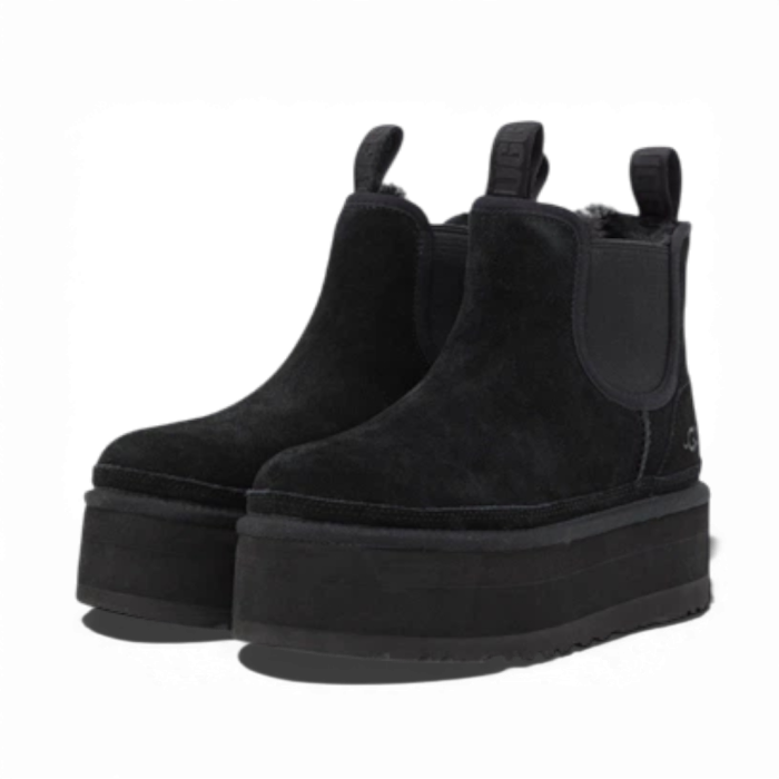 UGG Chelsea Platform Black