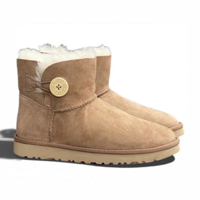 UGG Bailey Button Mini Chestnut