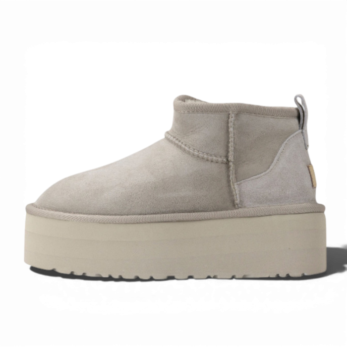 UGG Ultra Mini Platform Light Grey