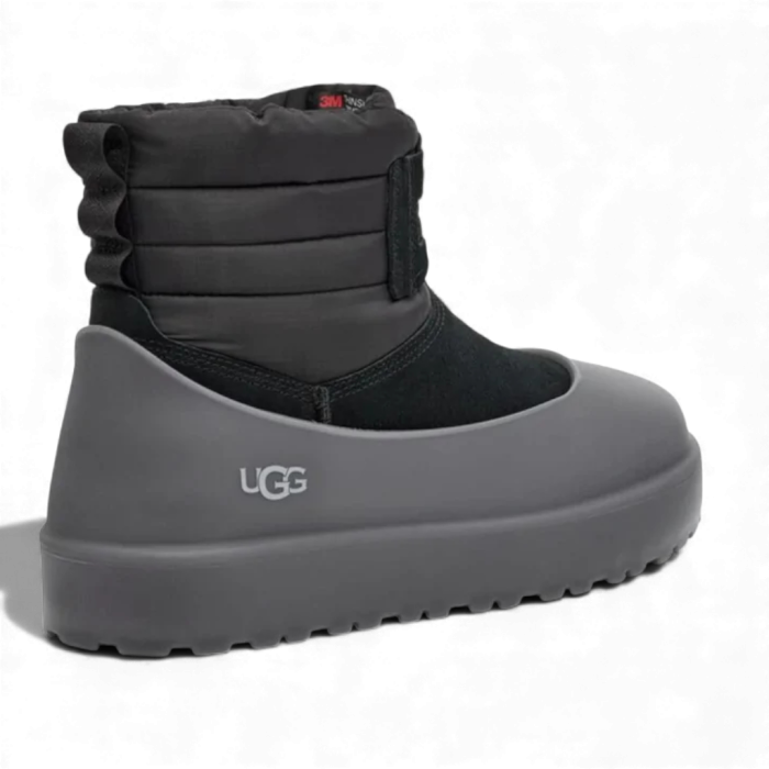 UGG Classic Mini Lace-Up Weather Boot Black