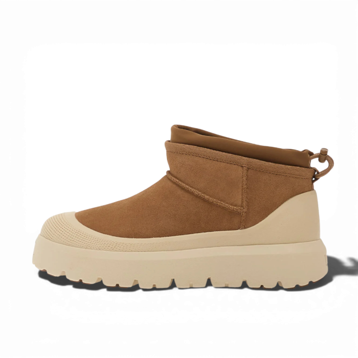 UGG Ultra Mini Weather Chestnut White
