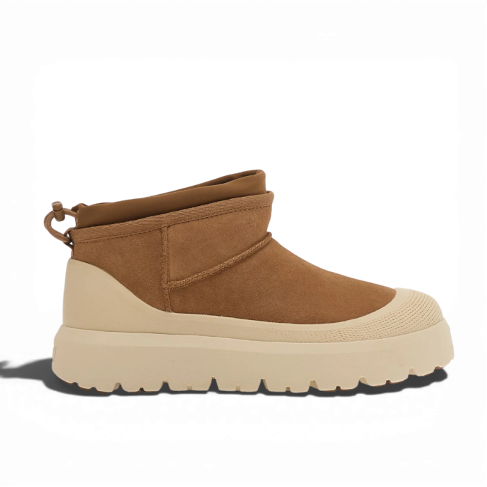 UGG Ultra Mini Weather Chestnut White