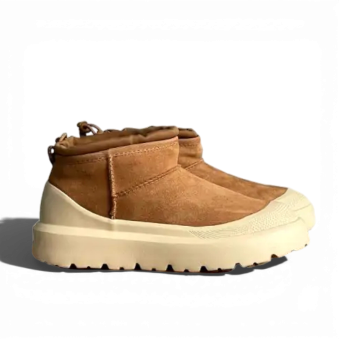 UGG Ultra Mini Weather Chestnut White