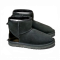 UGG Mini Black Metallic Suede