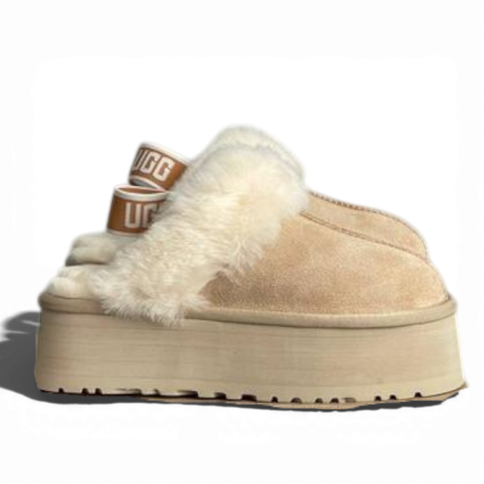 UGG Funkette Slipper Platform Sand