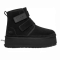 UGG Neumel Platform Black