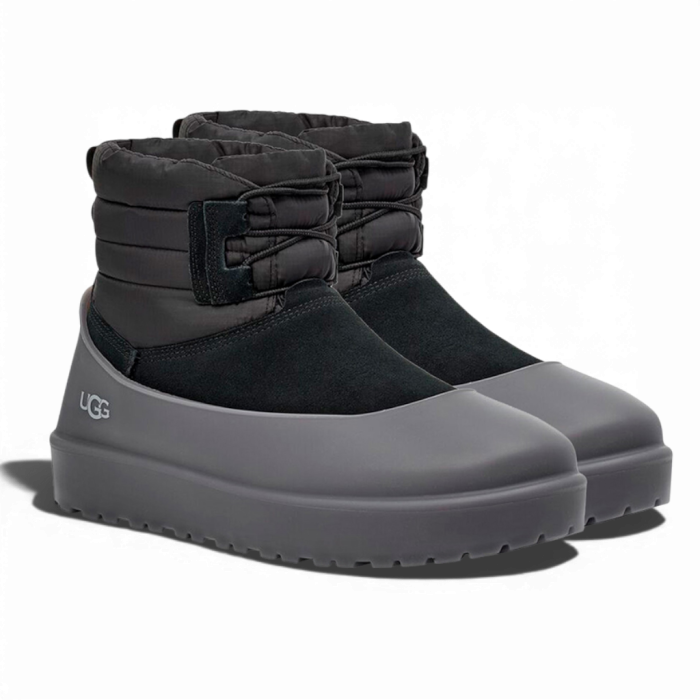 UGG Classic Mini Lace-Up Black