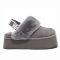 UGG Funkette Slipper Platform Grey
