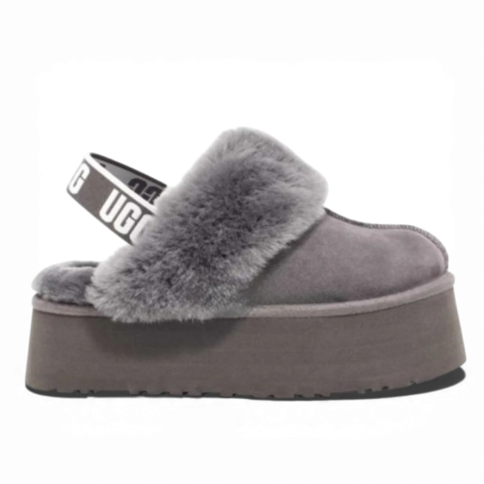 UGG Funkette Slipper Platform Grey