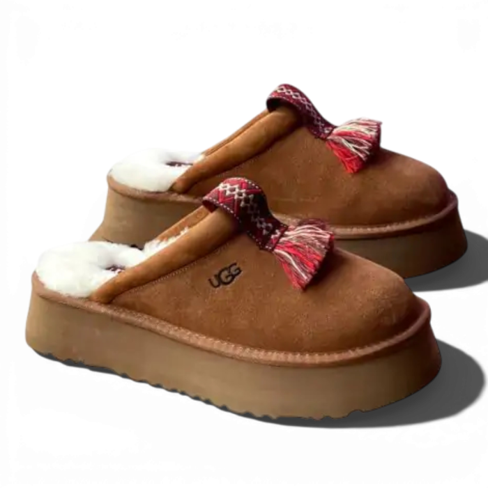 UGG Tazzle Slipper Platform Chestnut